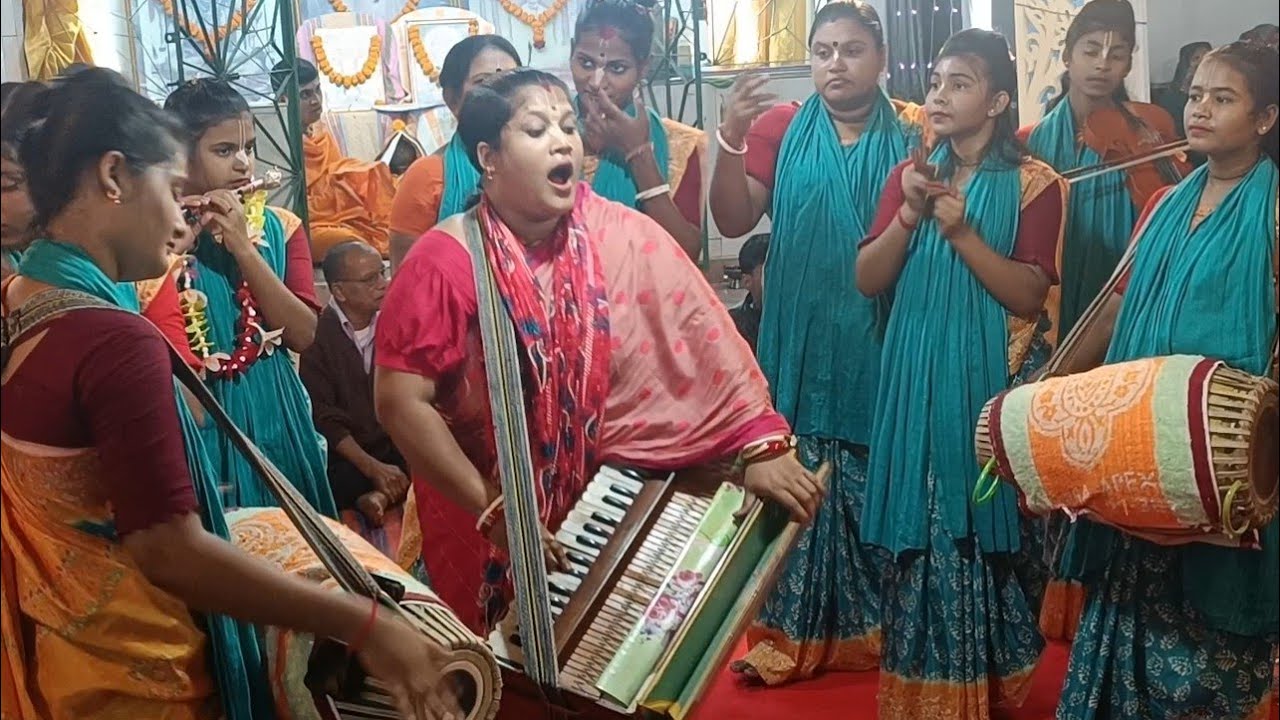 অষ্টসখীদের আসর কাঁপানো নিত্য ও বাজনা,শিমা প্রেমা অষ্টসখী সম্প্রদায়/সনাতনী মিউজিক।