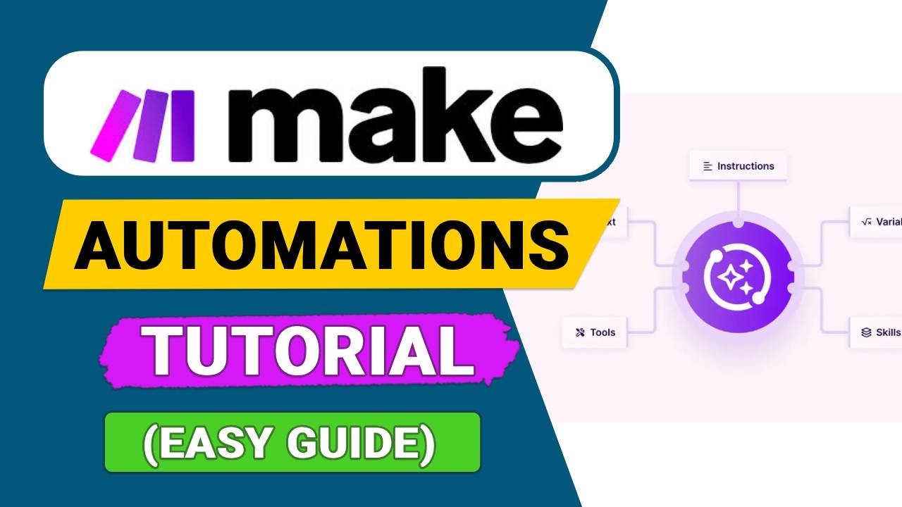 Make.com Tutorial For Beginners (2026) - Easy Guide