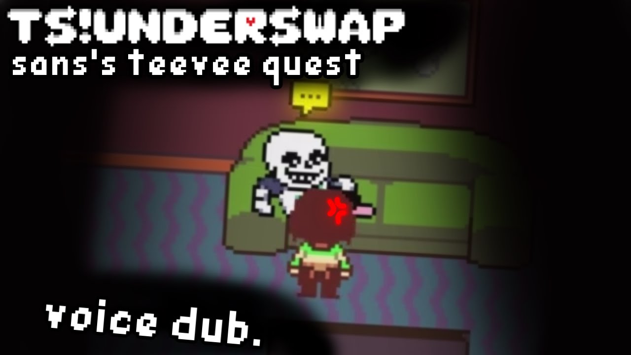 TS!Underswap - Voice Dub - Sans's Tee-Vee Quest! (ft. @DeepSeaAngel )