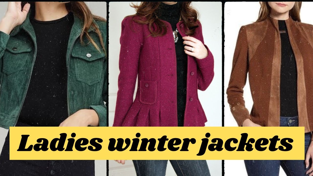 Ladies winter jackets | best winter coats | girls jacket design