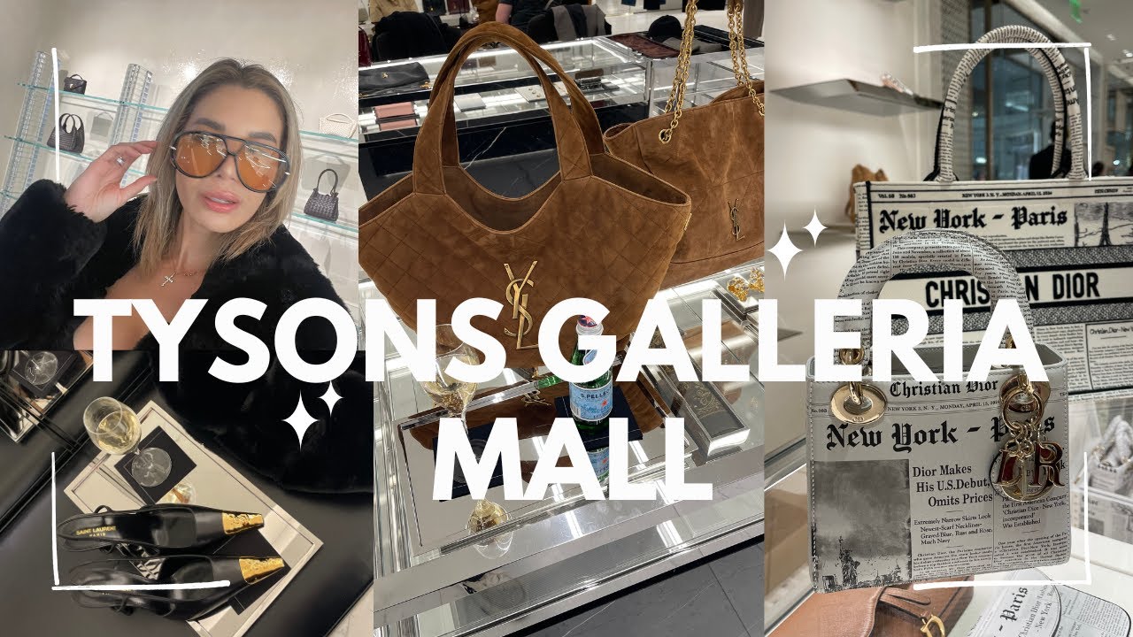 TYSONS GALLERIA MALL | YSL, CELINE, DIOR, CHANEL, NEIMAN MARCUS + Amazon Осенний трикотаж 🍁 🍂 ☕️🛍
