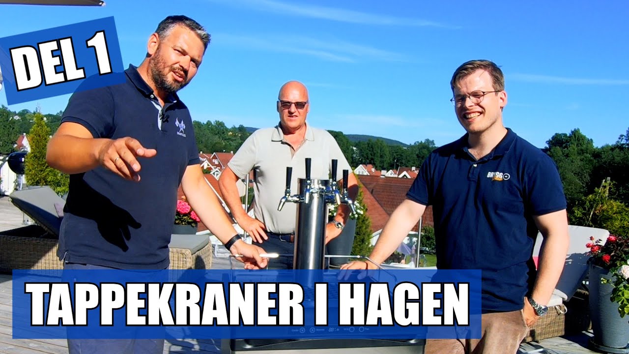 Tappekraner i hagen | Kegmaster X m/4 kraner - Del 1