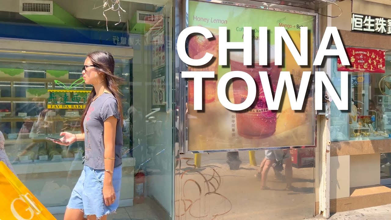 NEW YORK CITY Walking Tour [4K] - CHINATOWN