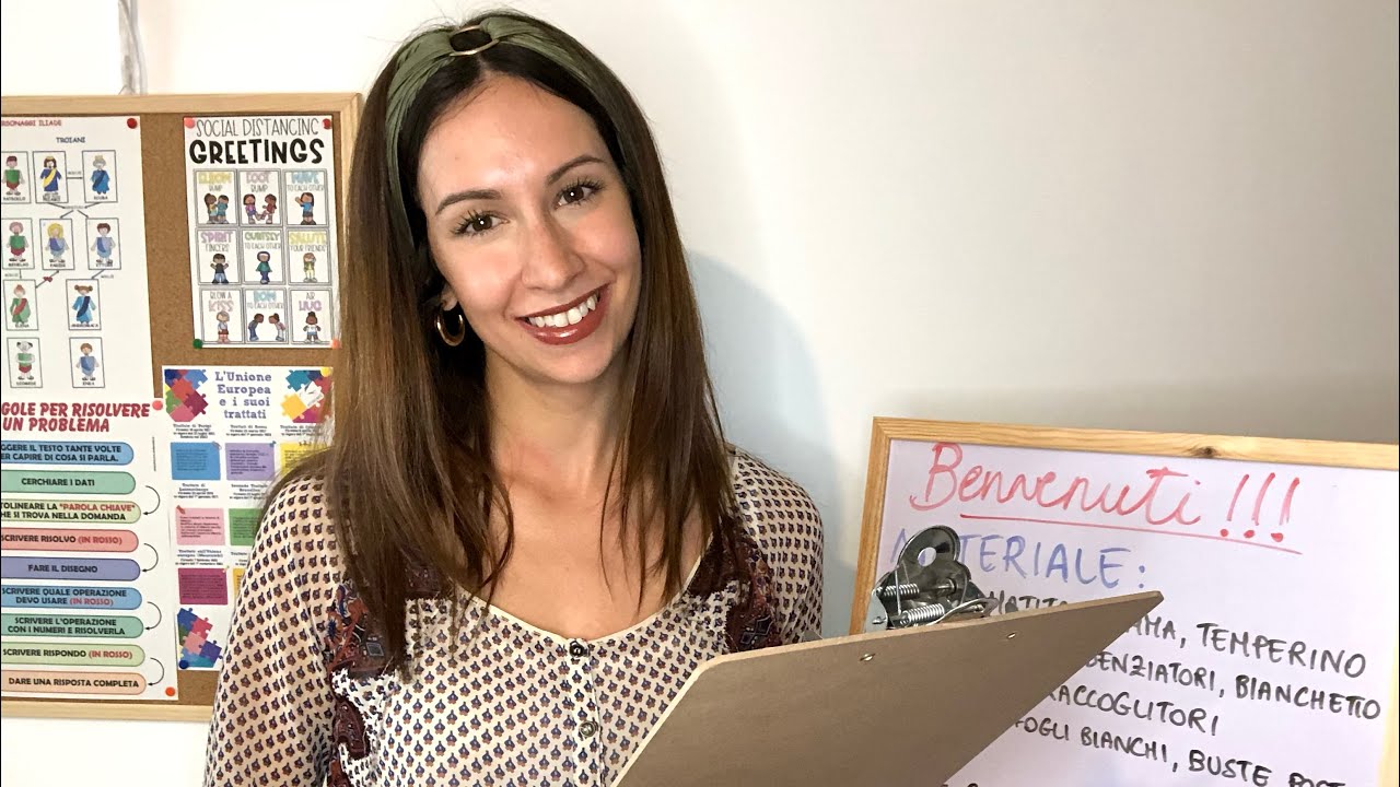 ASMR ITA | Teacher Roleplay  👩🏻‍🏫 Benvenuti alla scuola media 🏫