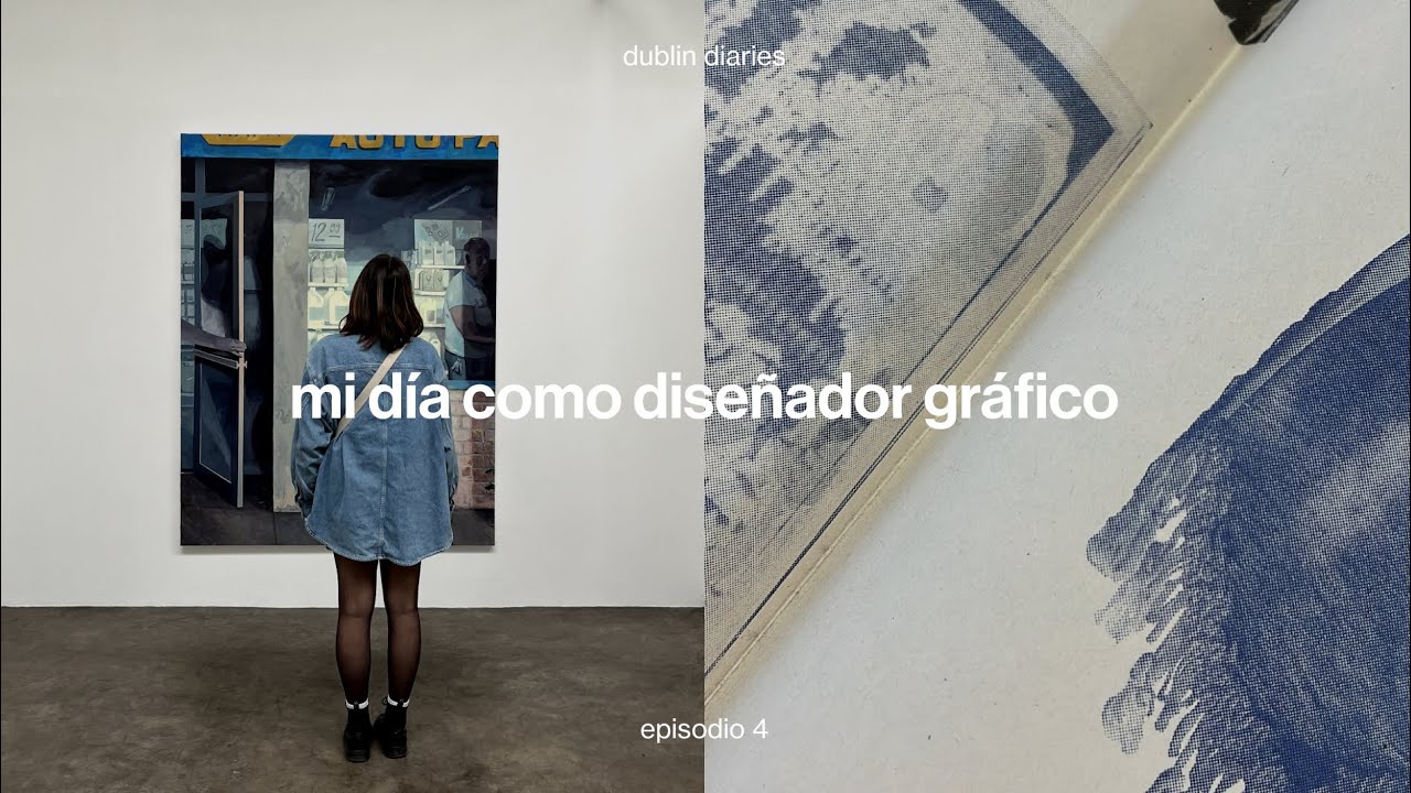 Mi día como diseñador gráfico en dublin 🦋 bray, proyecto editorial y + 📝 dublin diaries ep.4