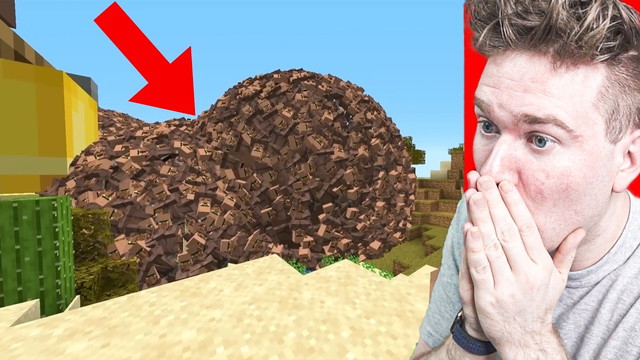 PRZESZEDŁ MINECRAFT JAKO KULA WIEŚNIAKÓW XD