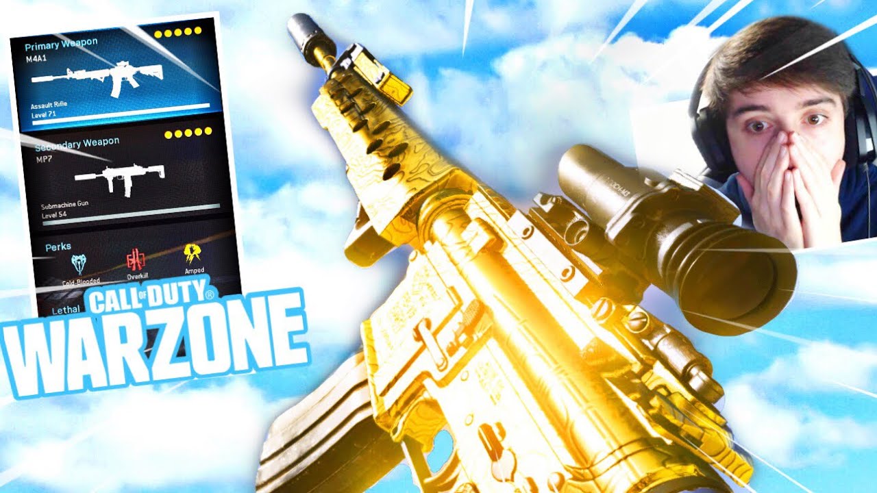 OVERPOWERED M4A1 CLASS SETUP in WARZONE! BEST LONG RANGE GUN in WARZONE! (M4A1 WARZONE)