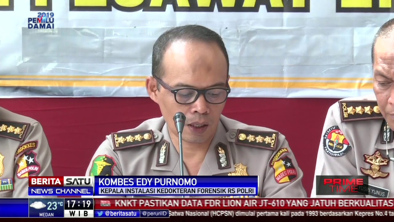 Tim DVI Polri Berhasil Identifikasi 14 Korban Lion Air JT-610