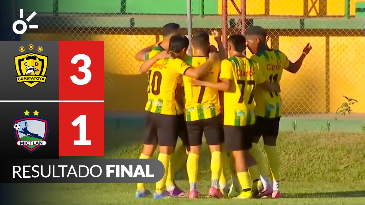 Guastatoya [3-1] Mictlán | Resumen final | Jornada 13 | Liga de Guatemala