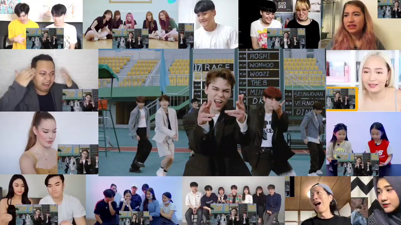SEVENTEEN (세븐틴) 'Left & Right' Official MV - Reaction Mashup