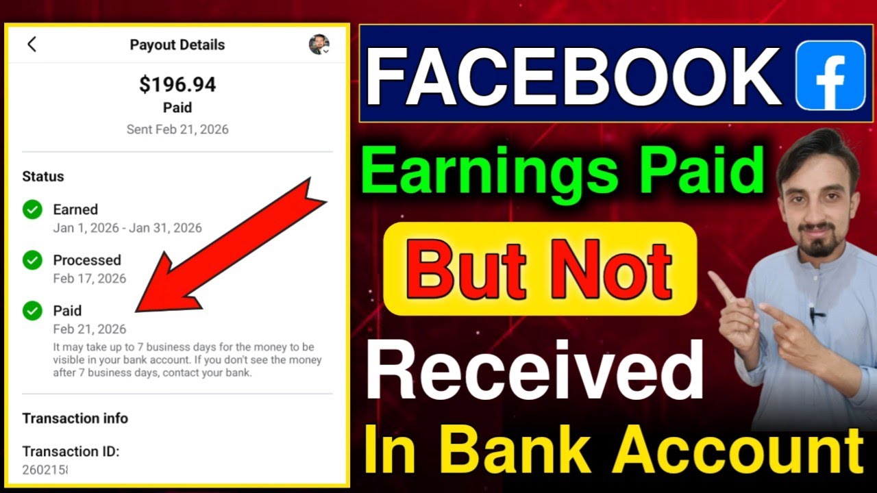 Facebook Earnings Paid But Not Received | Complete Details