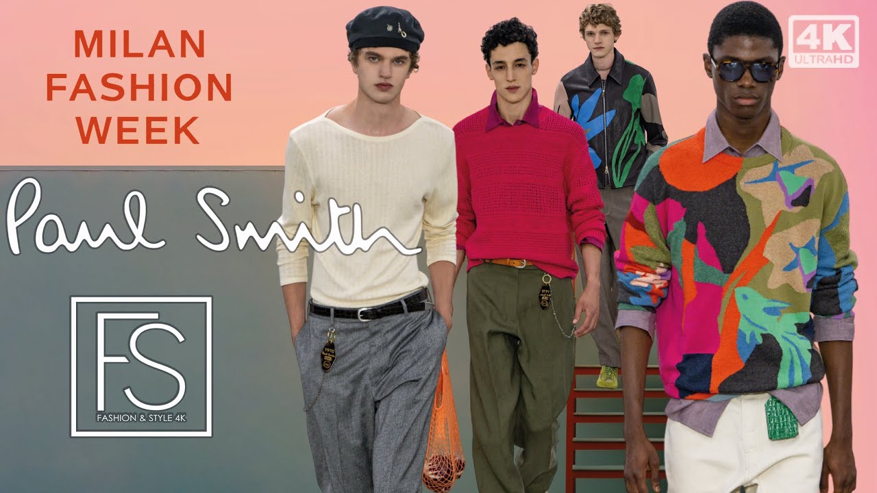 PAUL SMITH Spring/Summer 2026 MILAN MEN&rsquo;S FASHION WEEK 4K Full Runway | Finnlay Davis,Nakul Bhardwaj
