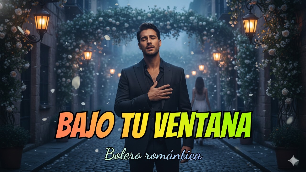 Música Romántica | 3 Boleros para Enamorarse | Calle de Jazmín • Bajo Tu Ventana • Faroles de Abril