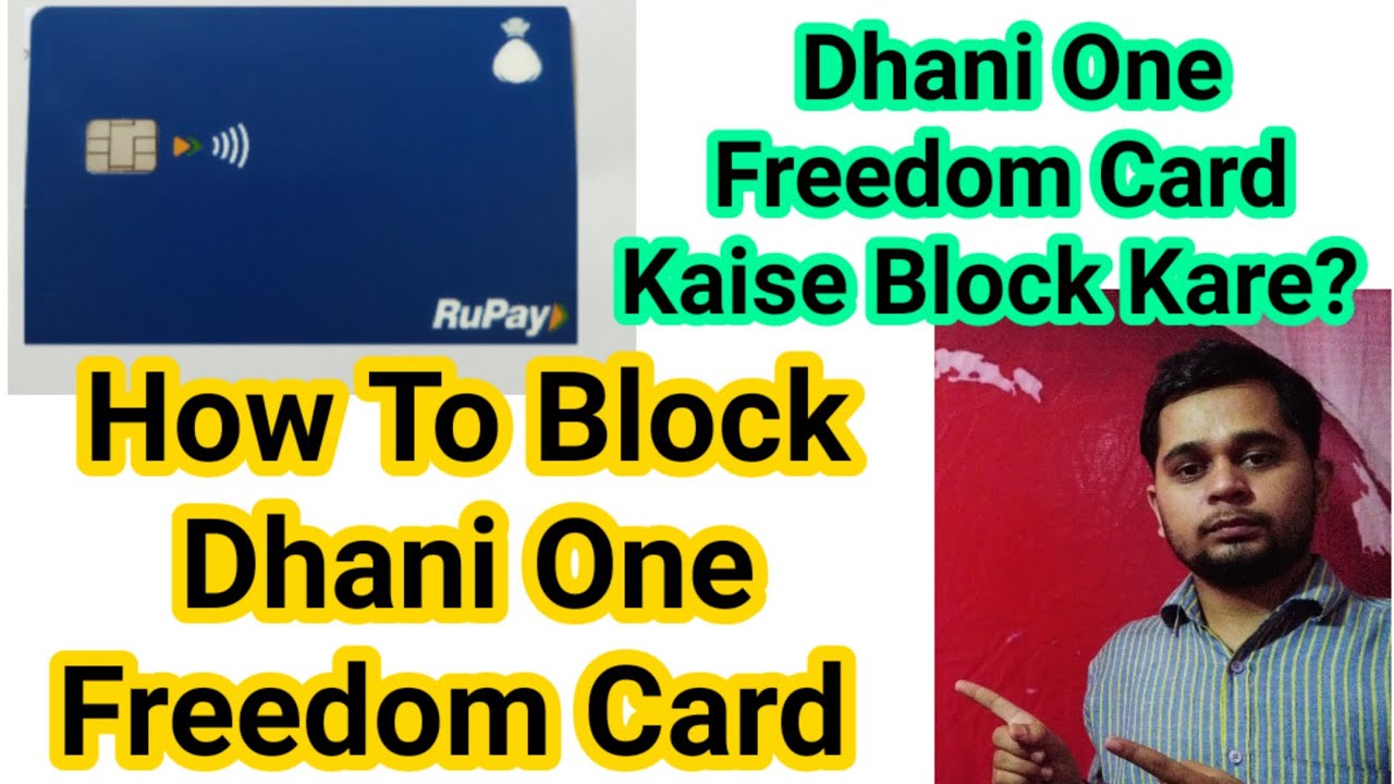 How To Block Dhani One Freedom Card | Dhani One Freedom Card Kaise Block Kare?