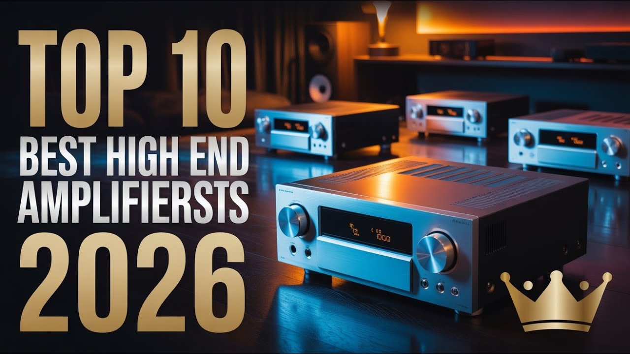These High-End Amplifiers Define Luxury Sound in 2026 (Top 10 Ranked)