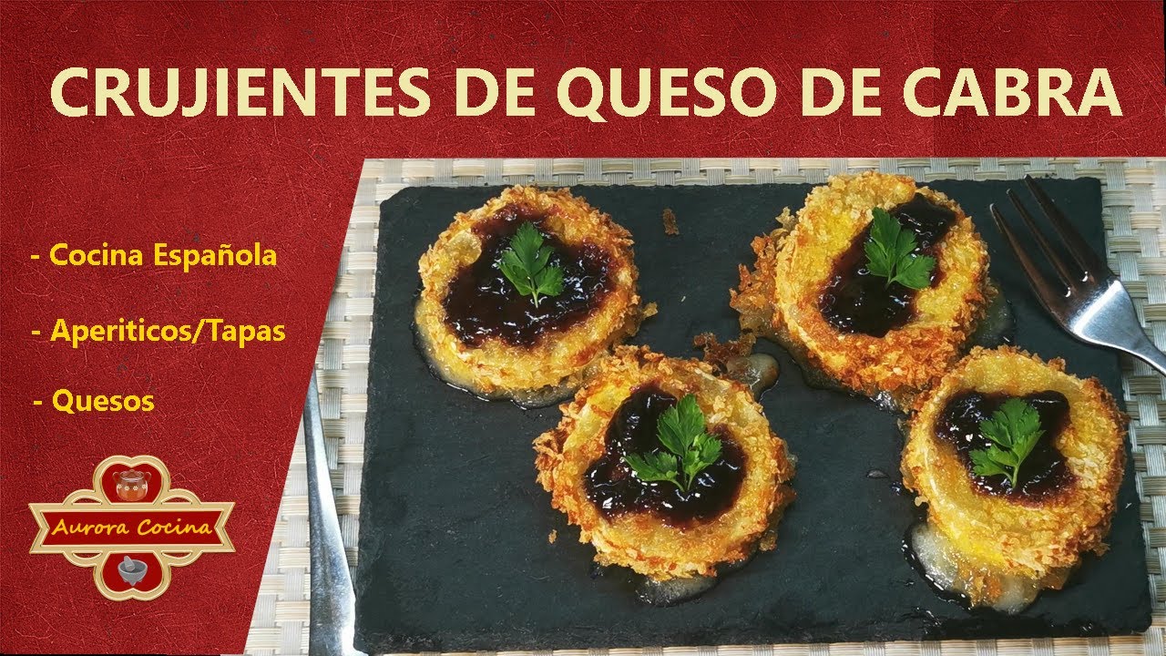 🧀🥓 CRUJIENTE DE QUESO DE CABRA: Aperitivo Gourmet en 10 Minutos 👨‍🍳✨