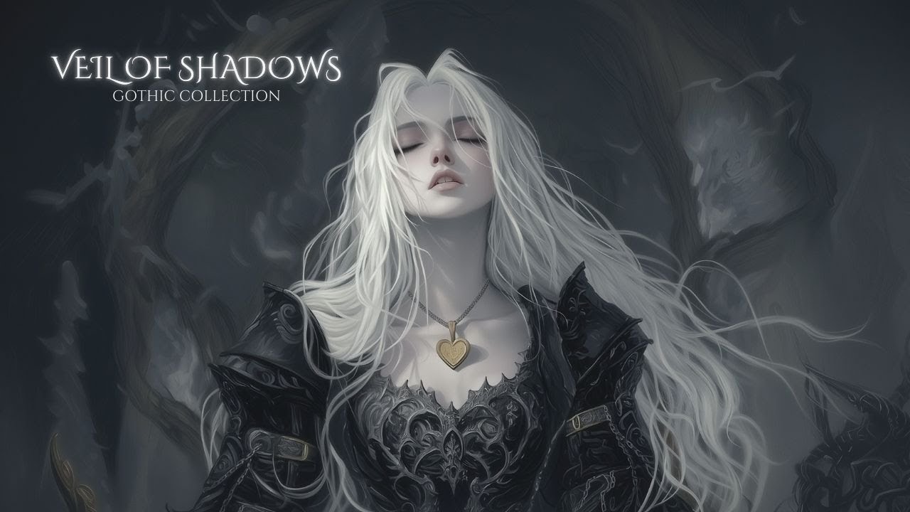 A Gothic Symphony of Shadows and Mourning • Veil of Darkness Collection