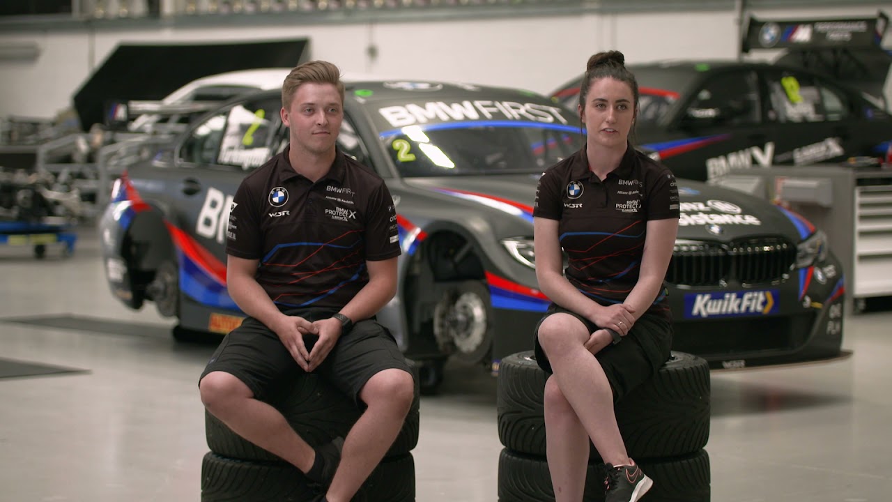 BMW UK - Behind the scenes with Team BMW's technicians #BTCC