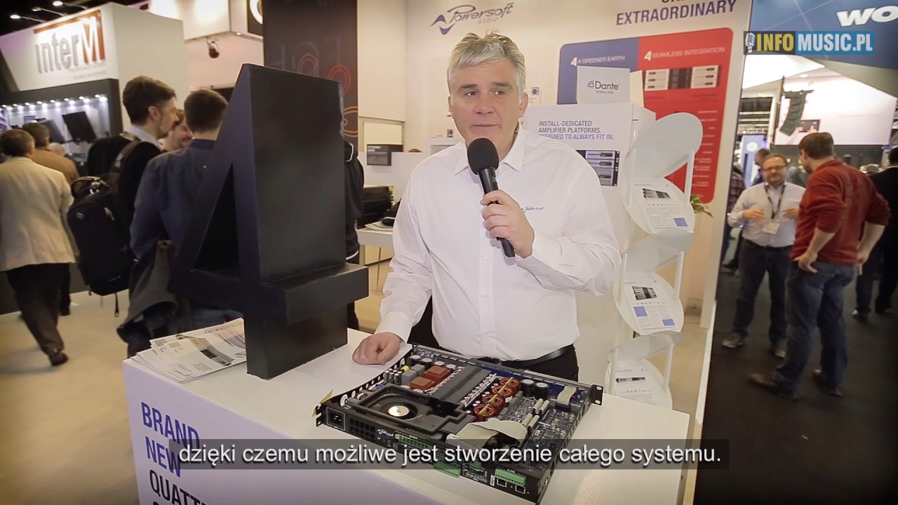 Powersoft Quattrocanali - Mniejsze instalacje audio