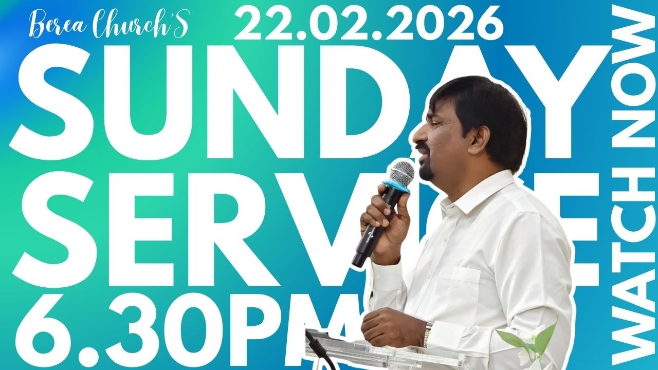 Sunday Evening Service || 22 February 2026 || Rev. Paul Krupa || Berea Church #sundayservice