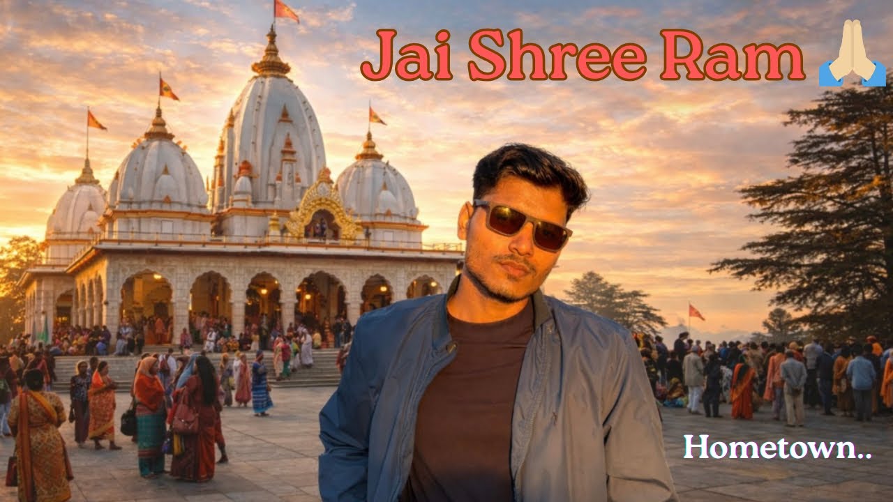 Mandir on Tuesday..🙏🏼❤️| Hometown Vlog🙂 || #yashkaushal #vlog 