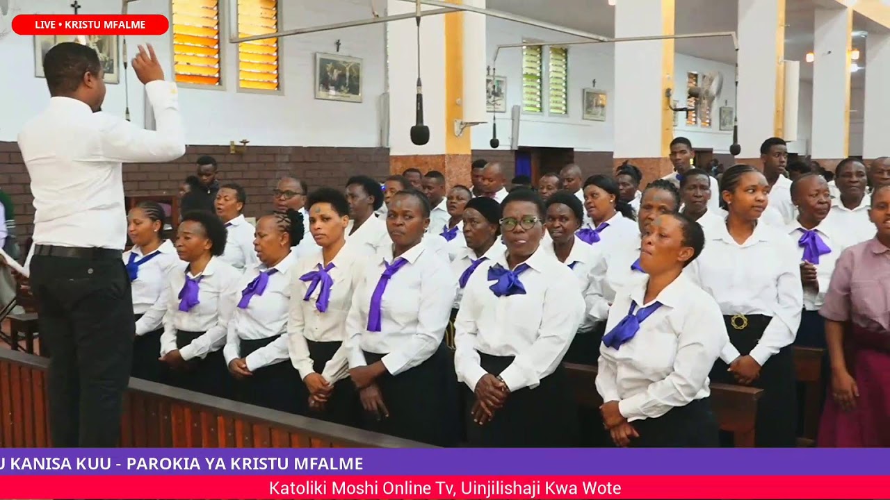 #LIVE MISA TAKATIFU JUMATANO YA MAJIVU KANISA KUU - PAROKIA YA KRISTU MFALME
