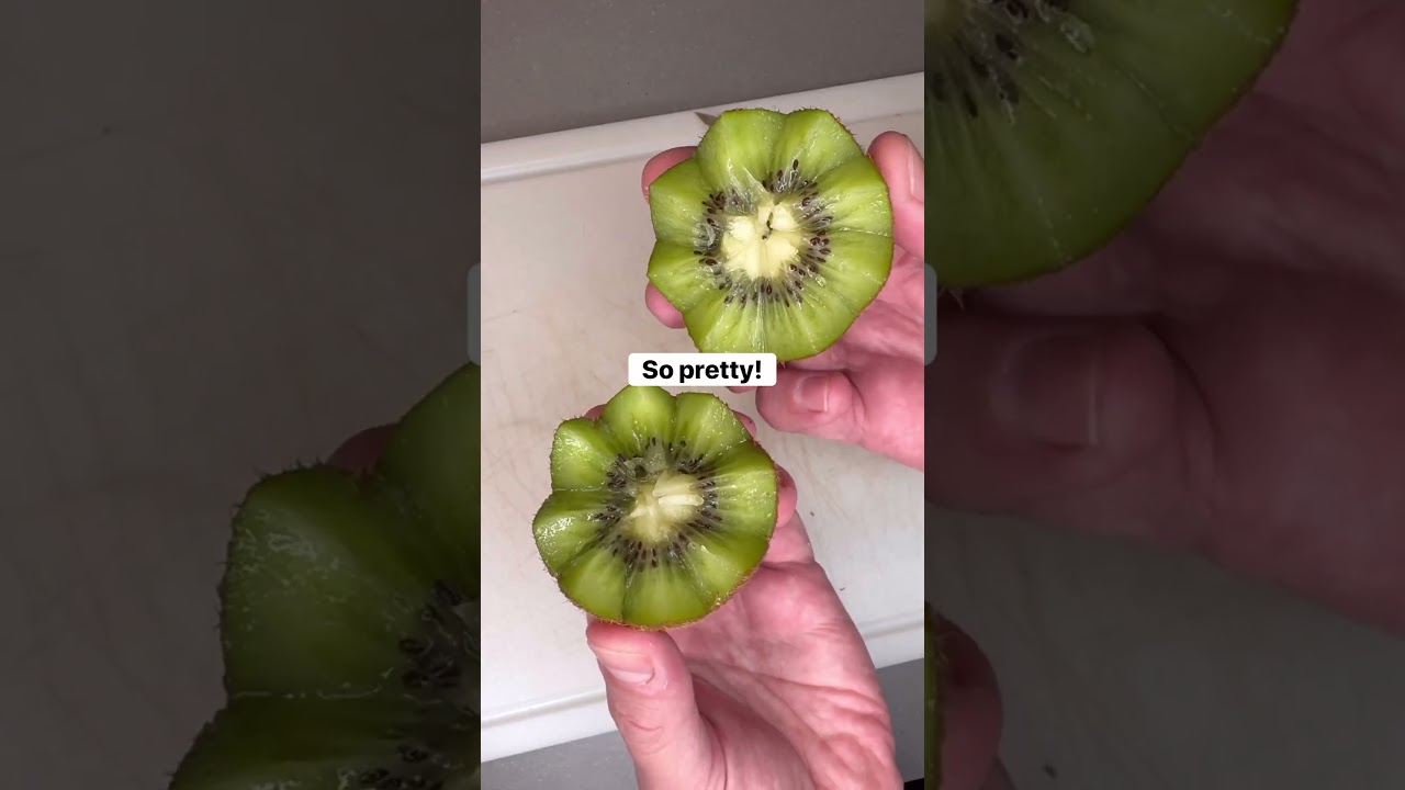 MUST TRY Kiwi Cutting Hack!