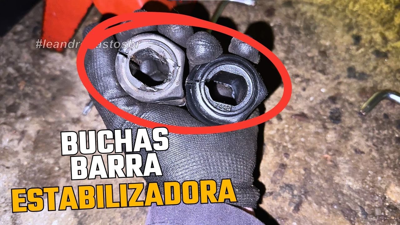 Buchas da Barra Estabilizadora - Como Trocar! Peugeot 307