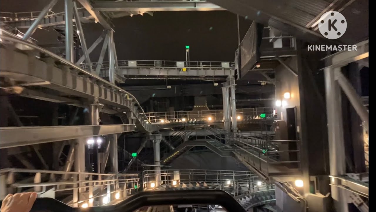 Space Mountain Lights On: Full Experience - Disneyland, California