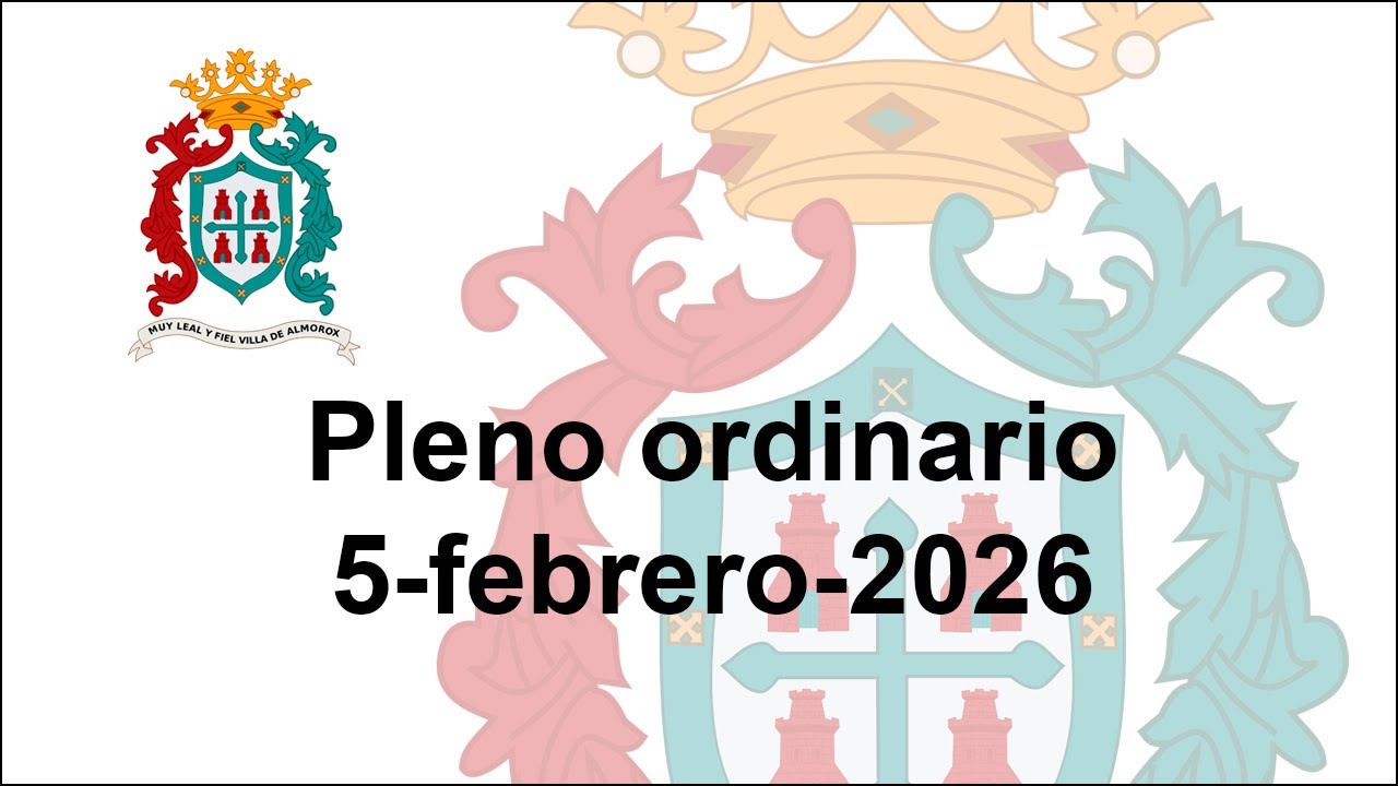 Pleno Ordinario del 5 de febrero de 2026