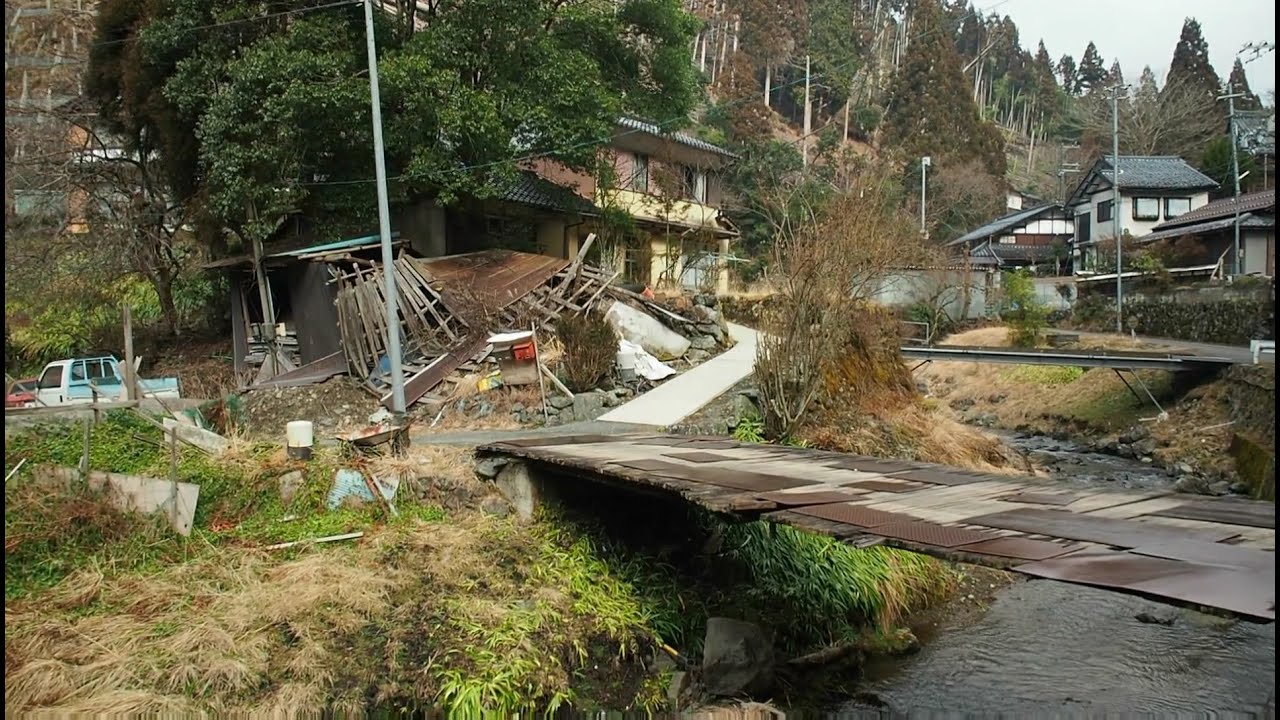 雲ケ畑中津川の集落風景【京都の田舎・限界集落】(京都市北区雲ケ畑)Kumogahata Nakatsugawa, Kyoto Japan