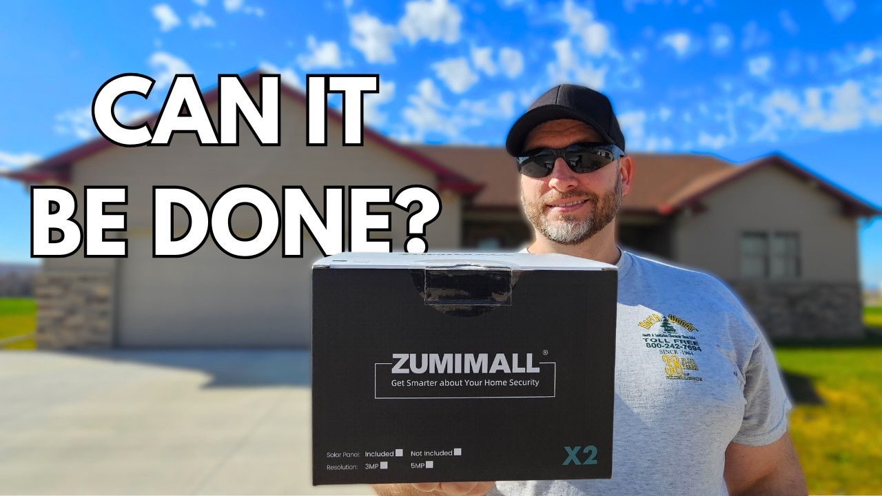 Homestead Upgrade: Installing Security Cameras WITHOUT a Single Hole...🤔