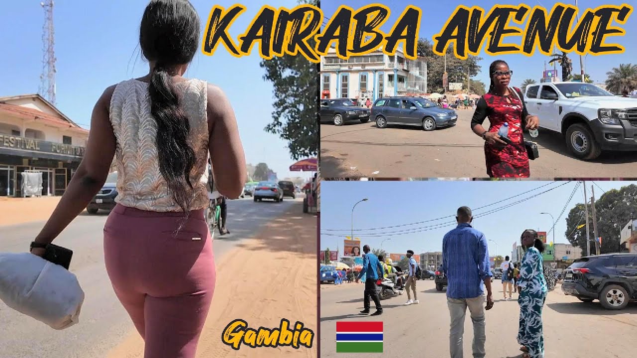 🇬🇲  This is Kairaba Avenue To Westfield In The Gambia daytime 4K walking Tour | Truth Avenue |