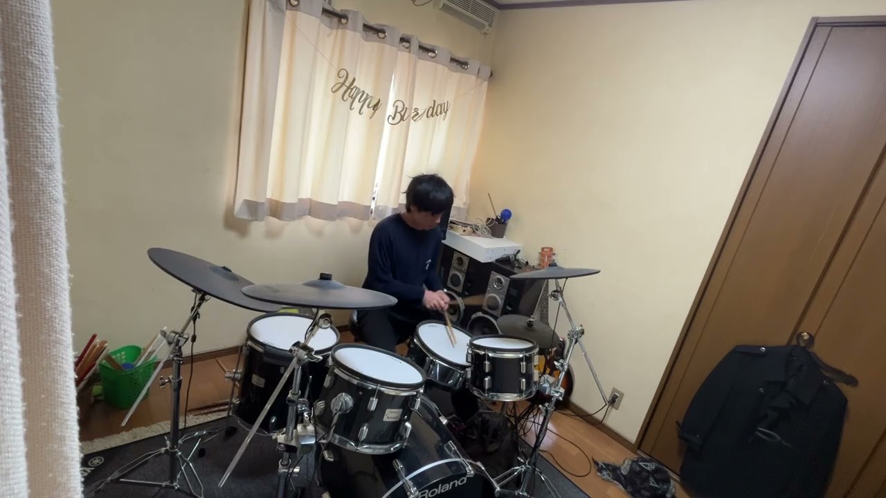 GReeeeN  両親への手紙　叩いてみた
