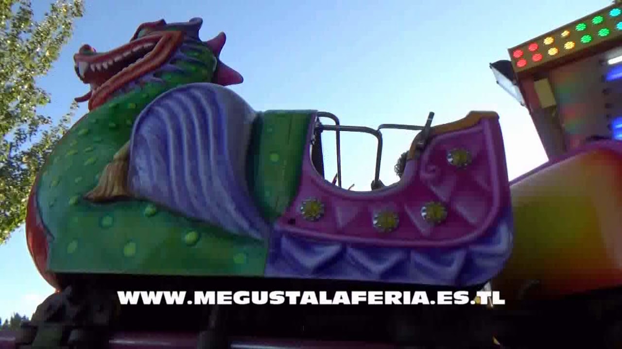 El Dragón en  la Feria de Agosto de Leganes 2.018