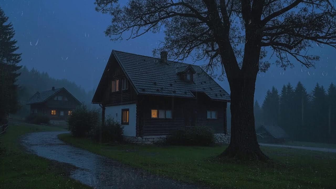 Rain sounds for sleeping - Natural rain and dripping sounds for deep sleep, meditation, study dormir