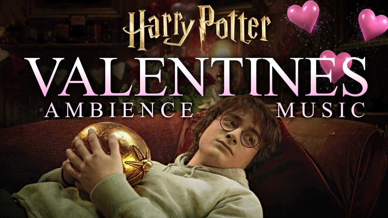 Lonely Valentine’s at Hogwarts 💔 Harry Potter | inspired Ambience & Soft Music