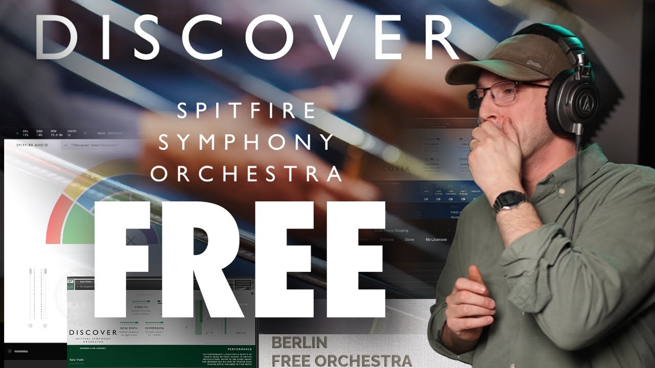 Новый БЕСПЛАТНЫЙ симфонический оркестр Spitfire Discover! Лучше, чем BBC Discover и БЕСПЛАТНЫЙ Бе...
