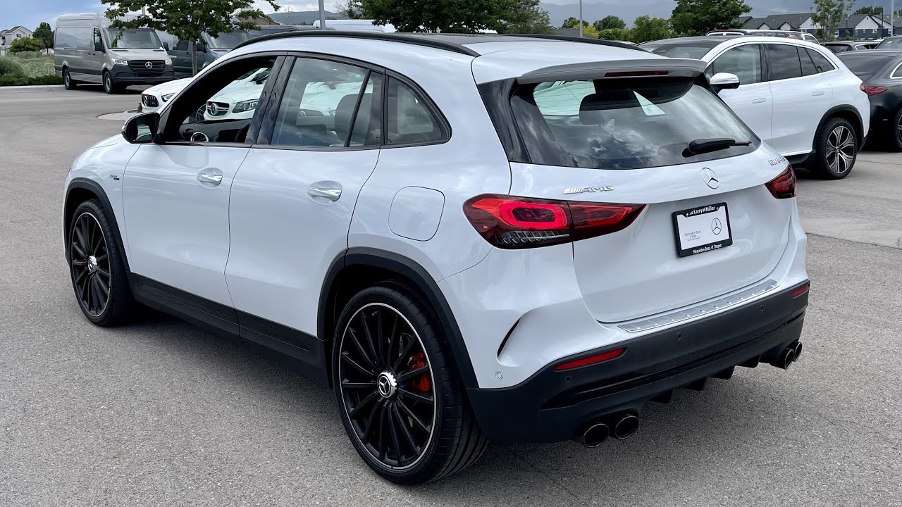 2023 Mercedes AMG GLA 45 SUV Review - The Most Powerful 4-cylinder SUV In Production Packs 382 HP!