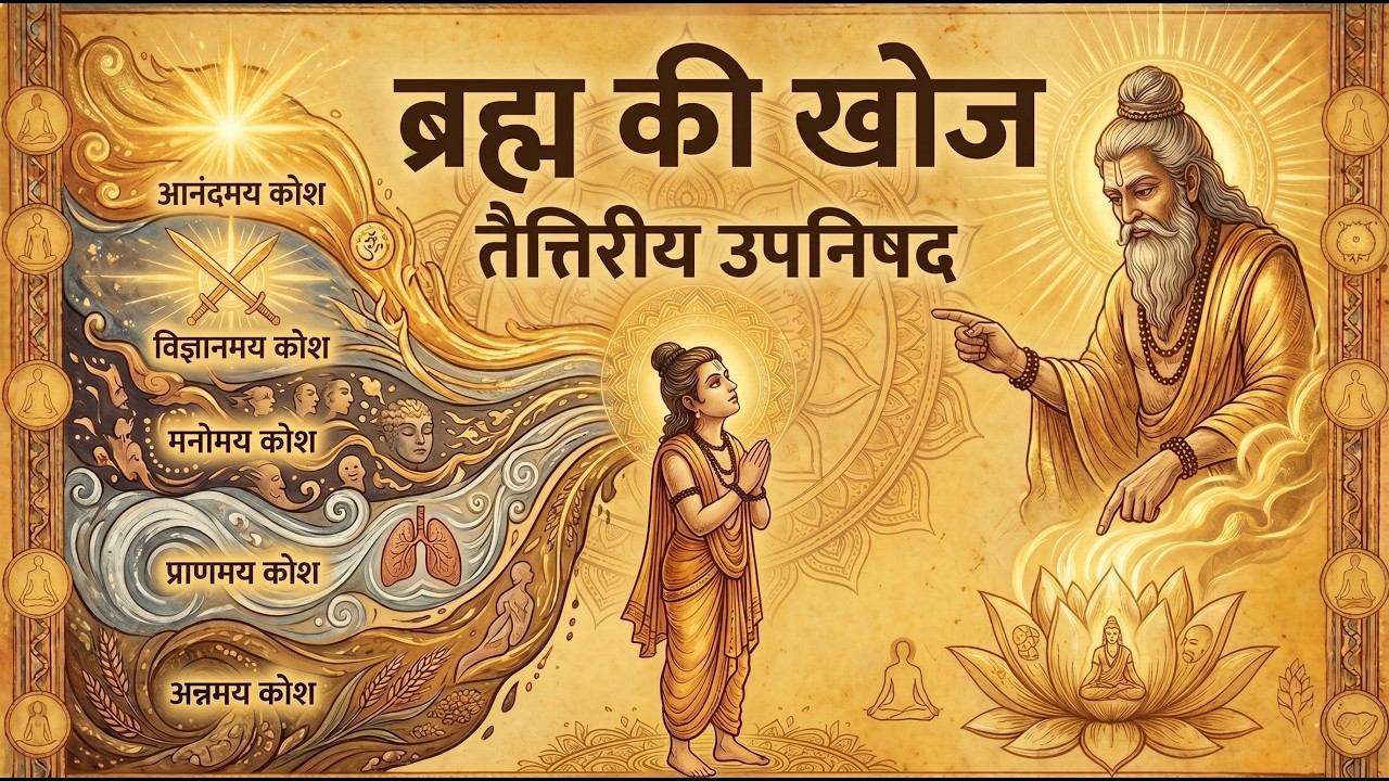 ब्रह्म की खोज: अन्नमय से आनंदमय कोश तक | Taittiriya Upanishad