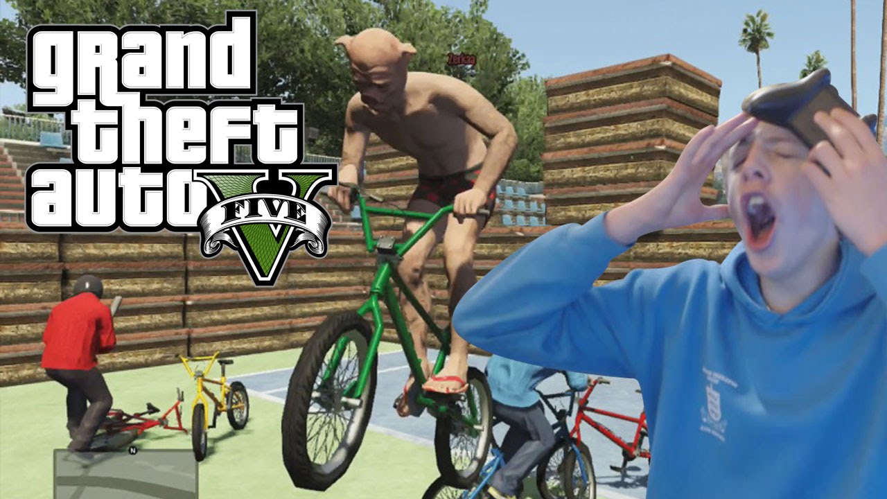 W2S Plays GTA 5 - SO MANY BIKES!! - GTA 5 Funny Moments