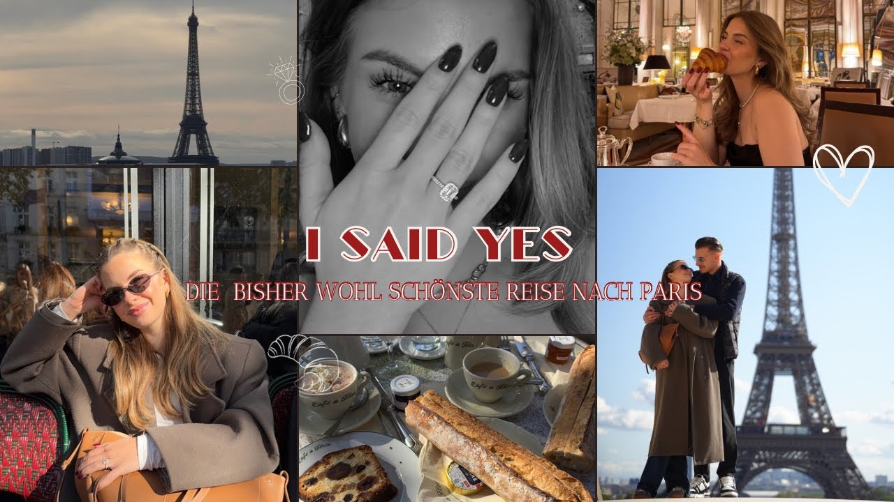 #vlog | I SAID YES in Paris - Die bisher schönste Reise - Städtetrip mit viel Emotionen und Liebe 💍🤍