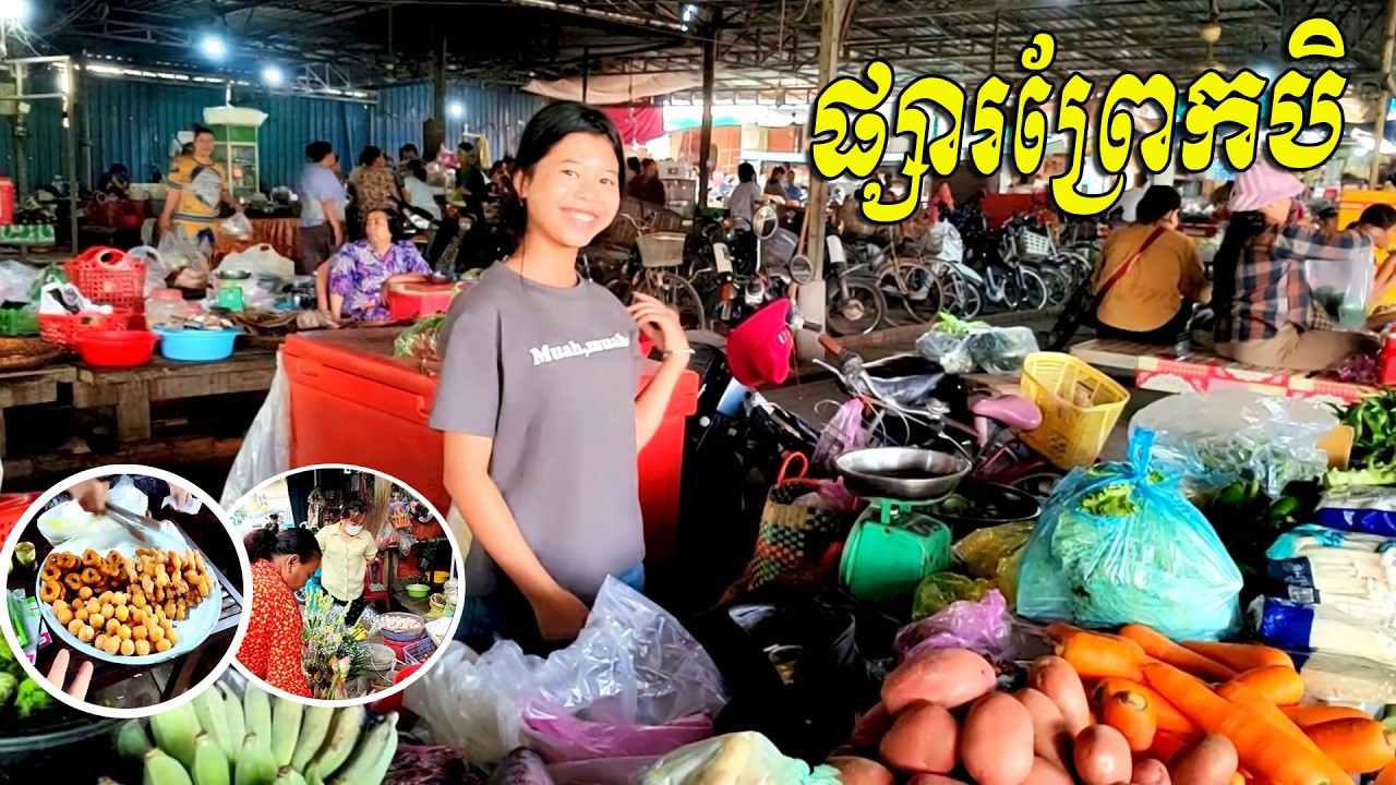 Authentic Southeast Asia Market Life | Street Food, Farmers & Vendors