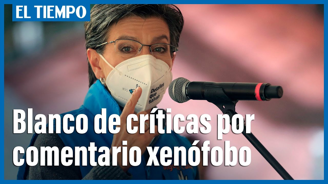 Alcaldesa de Bogotá, blanco de críticas por denunciar violencia de 