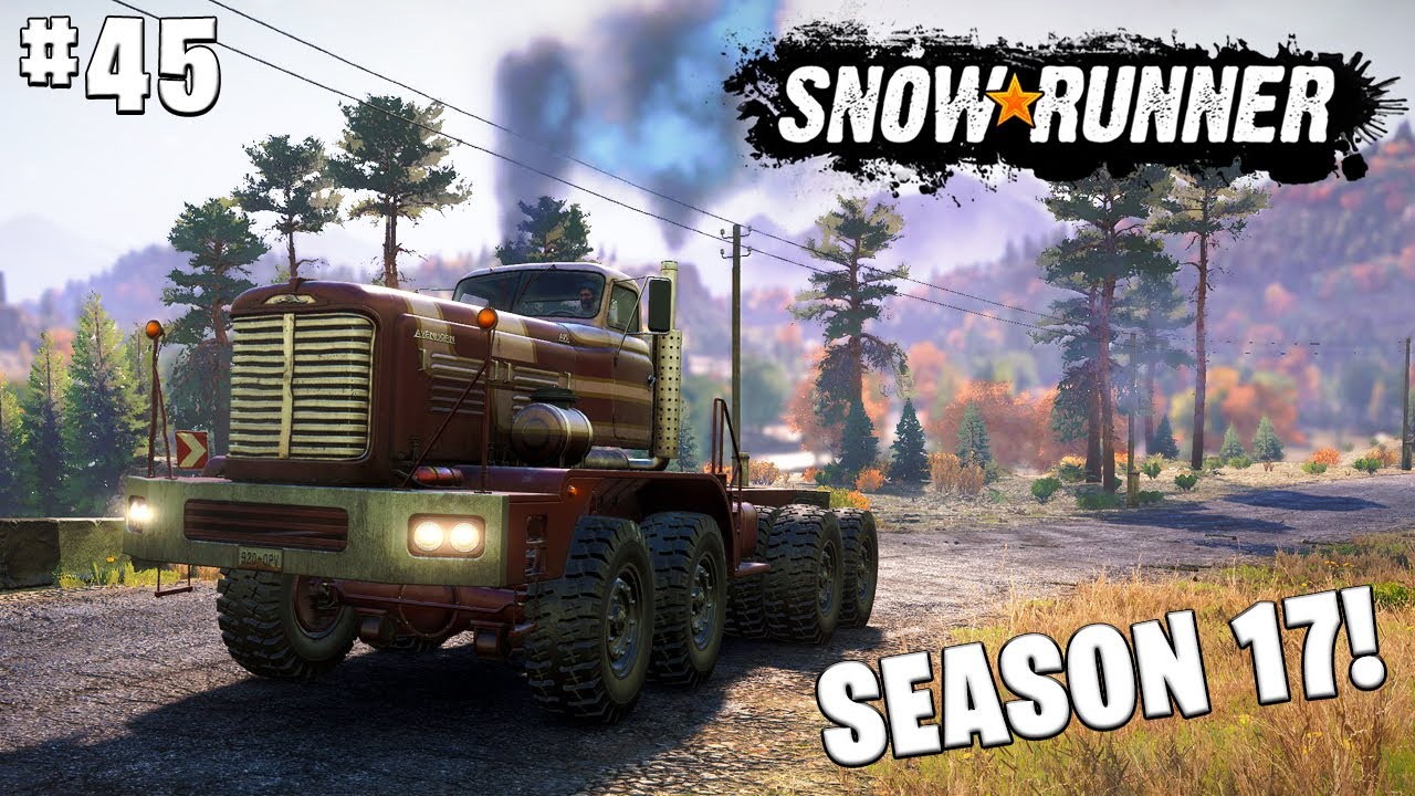 SNOWRUNNER LIVE #45 - ÚJ SEASON! Irány Zurdania! Új régió, új kihívások!