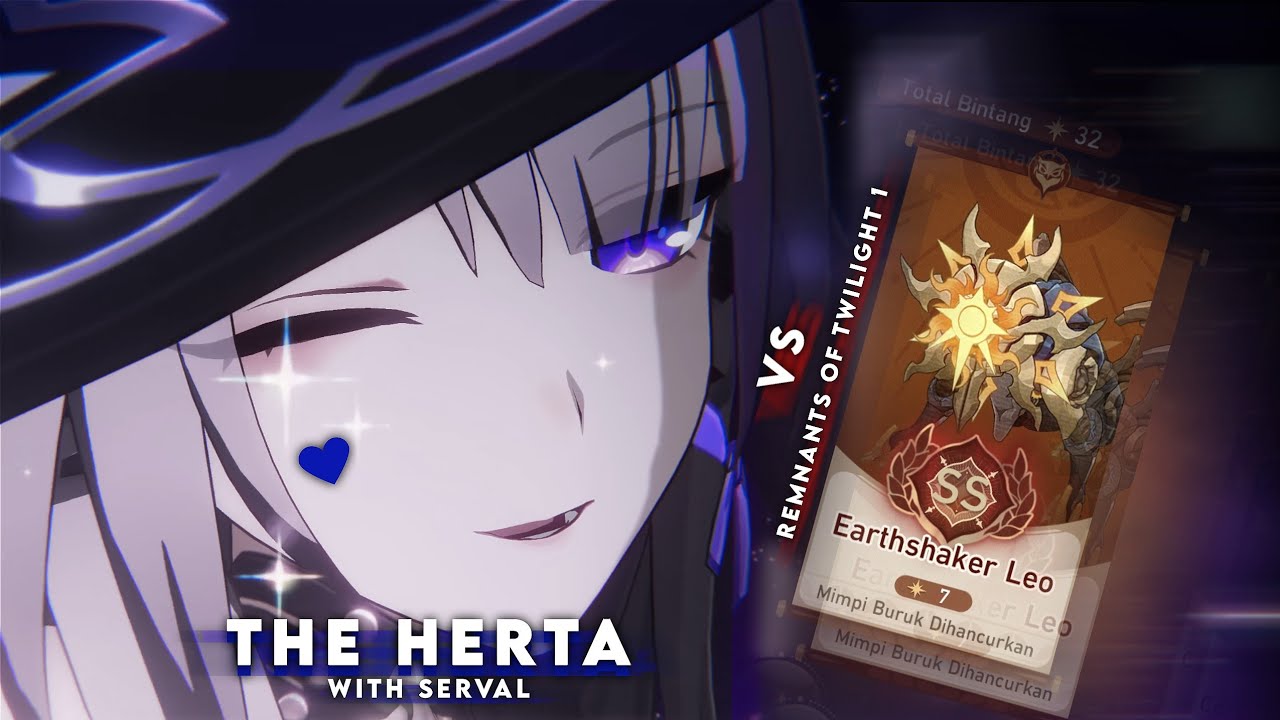 The Herta with serval | Remnants of twilight 1 - Honkai star rail