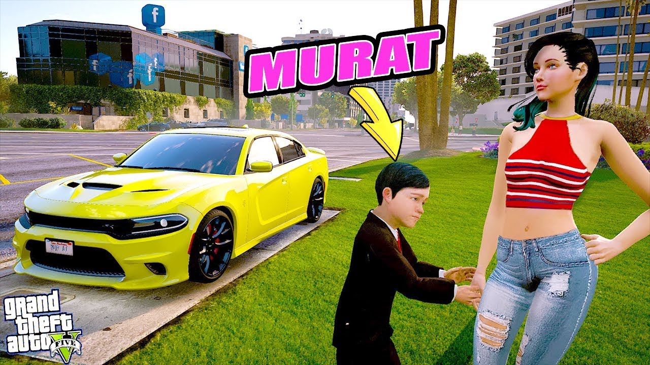 MURAT YENİ ARABASIYLA ÖĞRETMENİ MERVEYİ EVİNE BIRAKIYOR! - GTA 5 MURAT'IN HAYATI