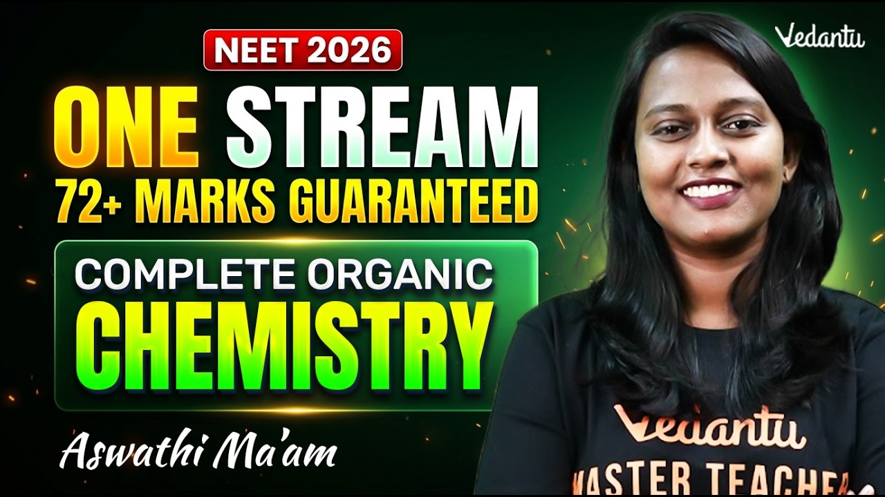 Mega Marathon | Complete Organic Chemistry in ONE SHOT! | NEET 2026