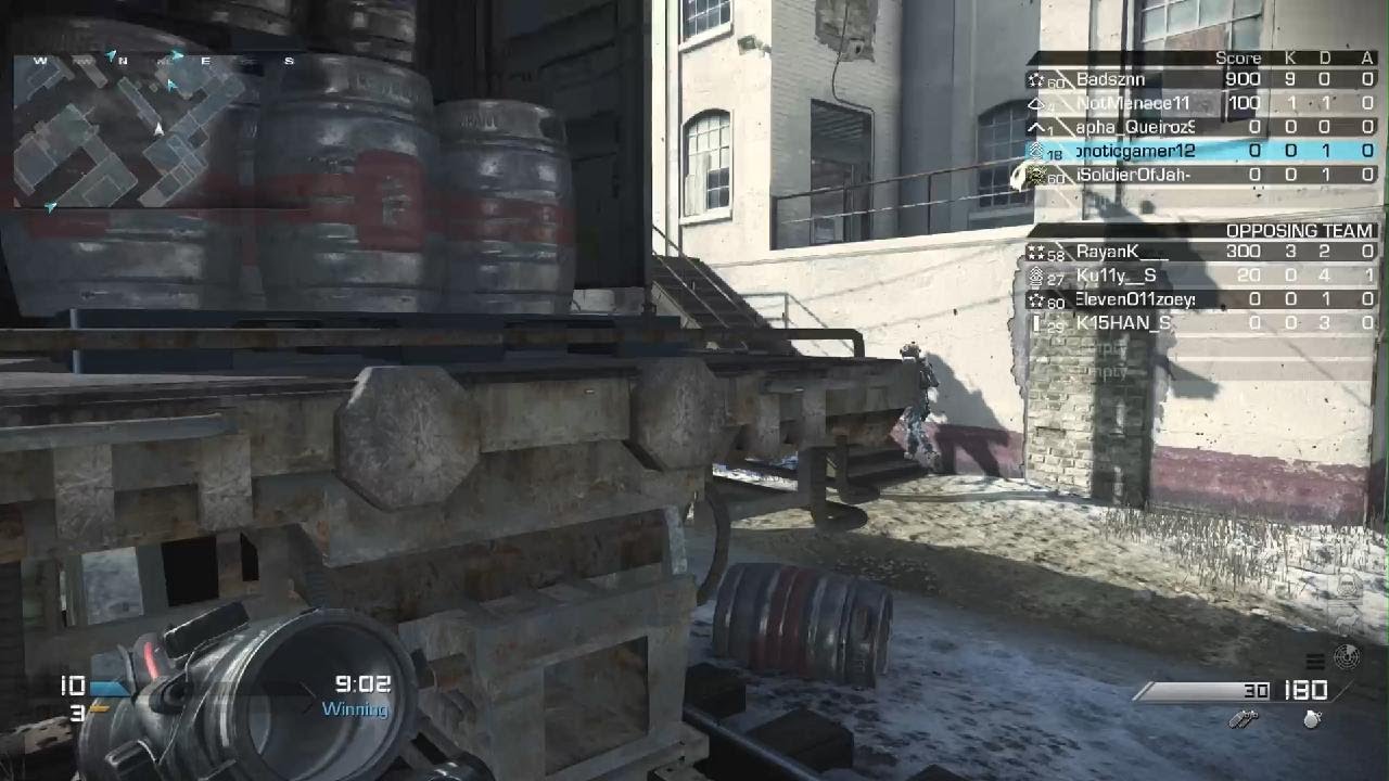 Call of Duty Ghosts Multiplayer gameplay (no commentary)