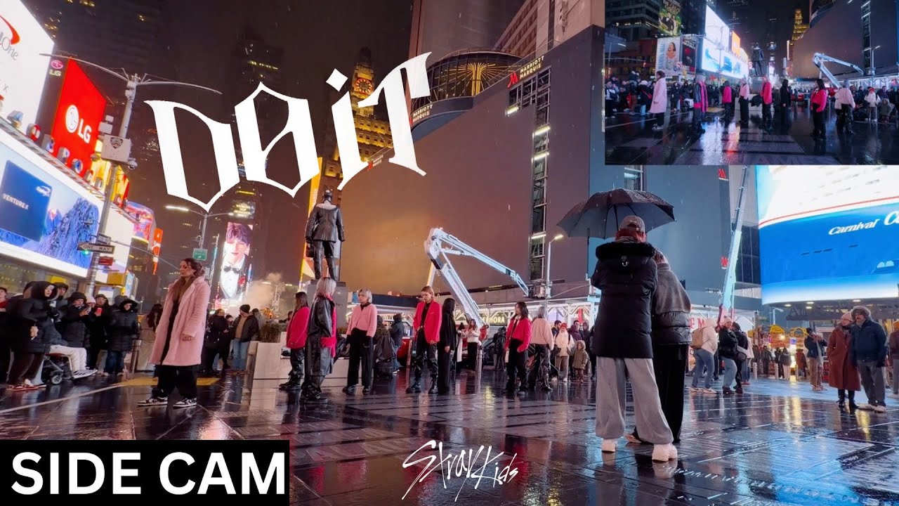 [SIDE CAM | KPOP IN PUBLIC TIMES SQUARE | ONE TAKE] Stray Kids (스트레이 키즈) - ‘Do It’ | Dance Cover